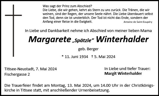 Margarete Winterhalder