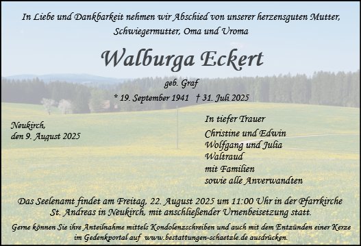 Walburga Eckert