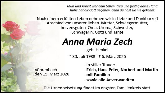 Anna Maria Zech