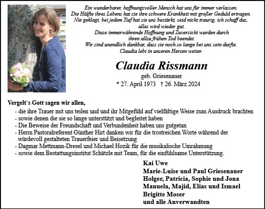 Claudia Rissmann