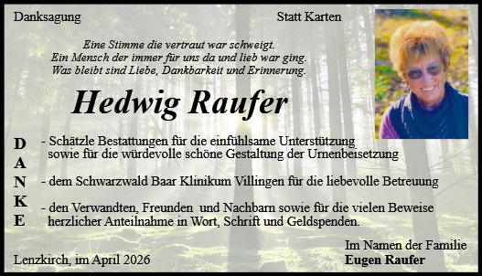 Hedwig Raufer