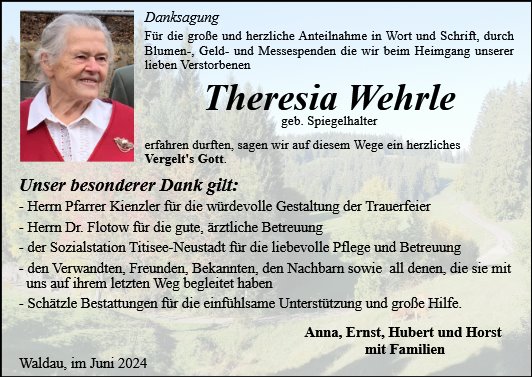 Theresia Wehrle
