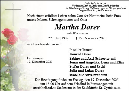 Martha Dorer
