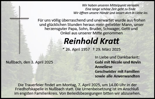 Reinhold Kratt