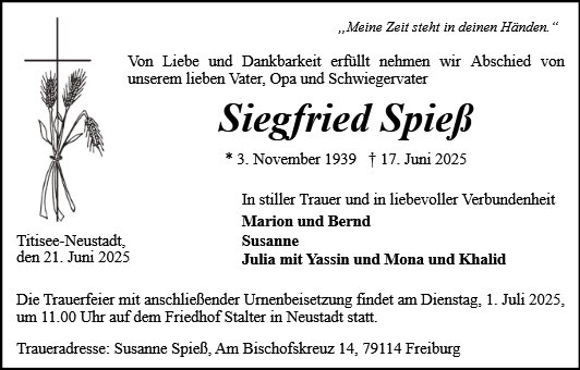 Siegfried Spiess