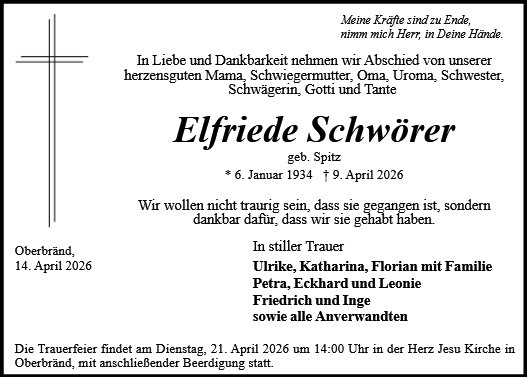 Elfriede Schwörer
