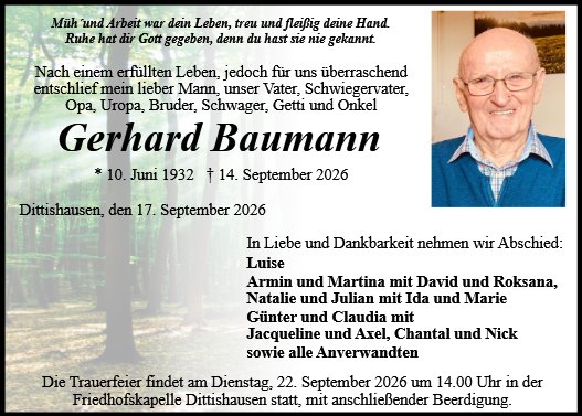 Gerhard Baumann