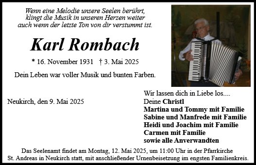 Karl Rombach