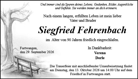 Siegfried Fehrenbach