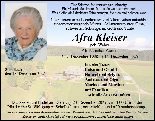Afra Kleiser