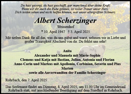 Albert Scherzinger