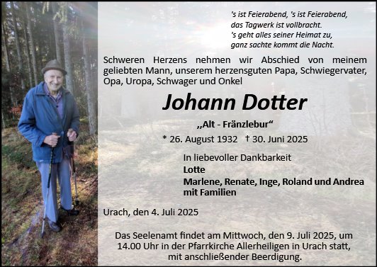 Johann Dotter