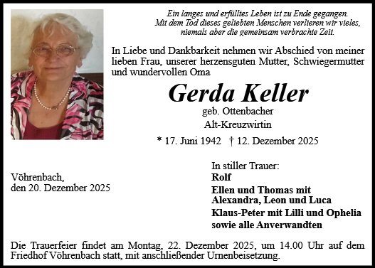 Gerda Keller