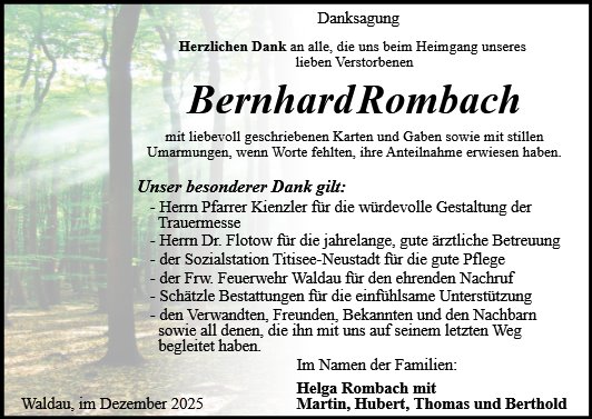 Bernhard Rombach