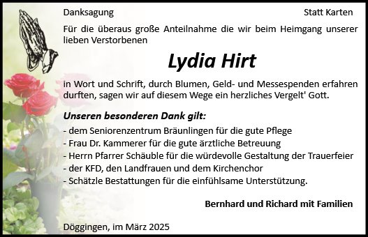 Lydia Hirt
