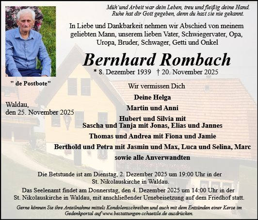 Bernhard Rombach