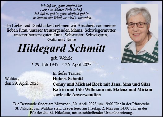 Hildegard Schmitt