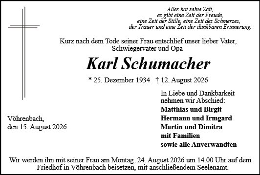 Karl Schumacher