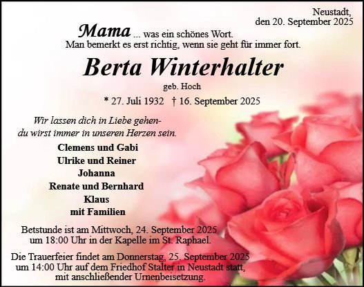 Berta Winterhalter