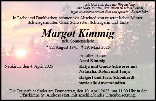 Margot Kimmig