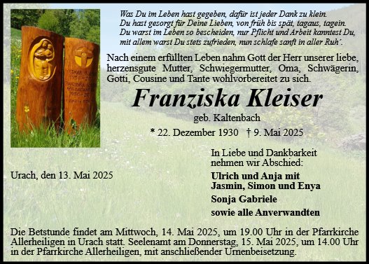 Franziska Kleiser