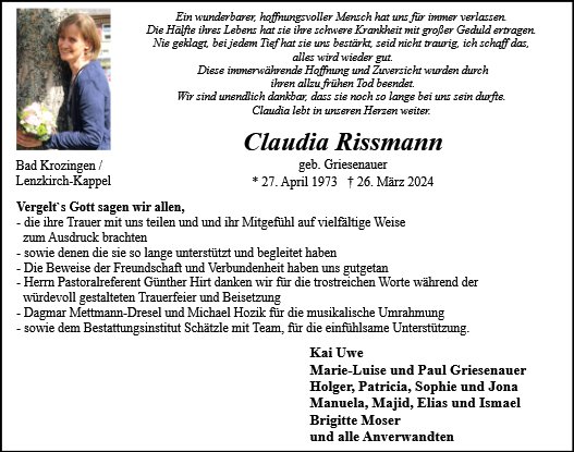Claudia Rissmann