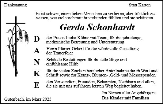 Gerda Schonhardt