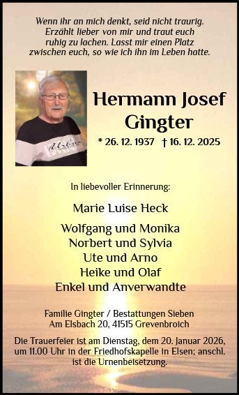 Hermann Josef Gingter