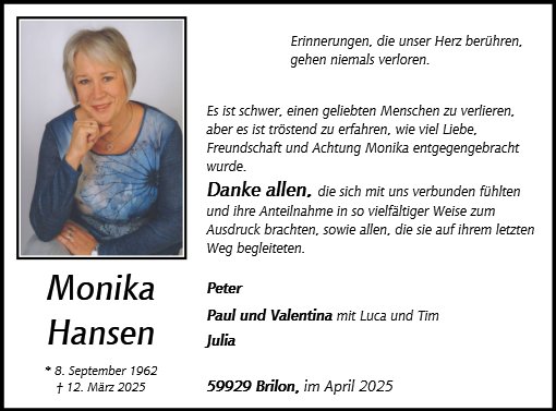 Monika Hansen