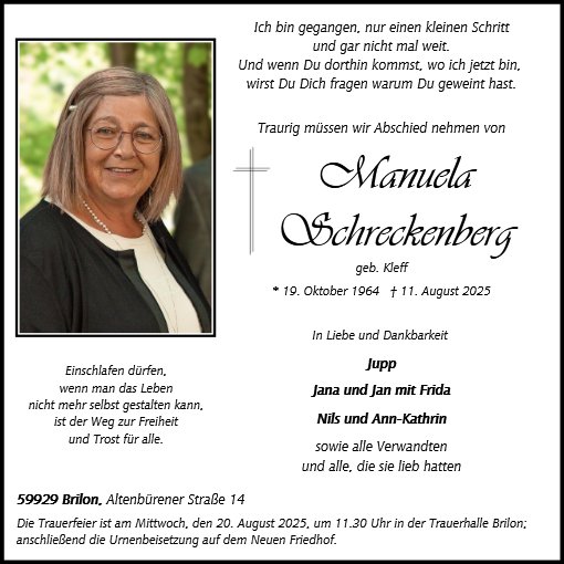 Manuela Schreckenberg
