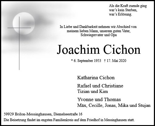 Joachim Cichon