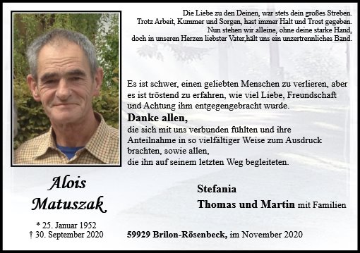 Alois Matuszak