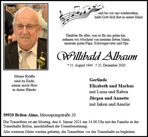 Willibald Albaum