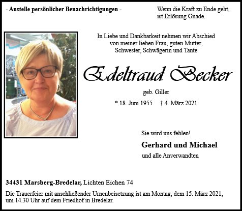 Edeltraud Becker