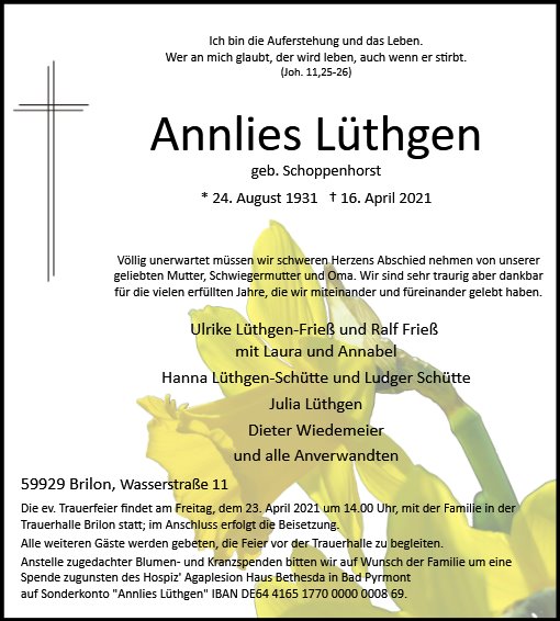 Annlies Lüthgen