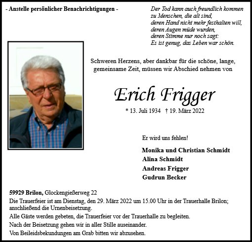 Erich Frigger