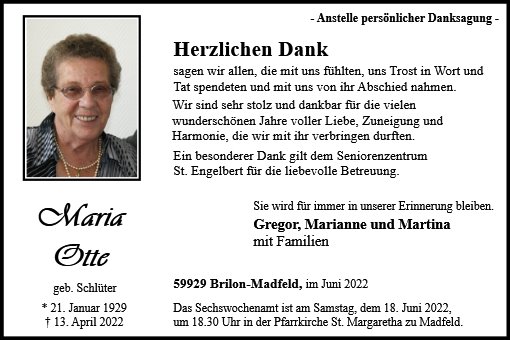 Maria Otte