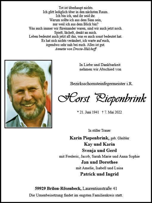 Horst Piepenbrink