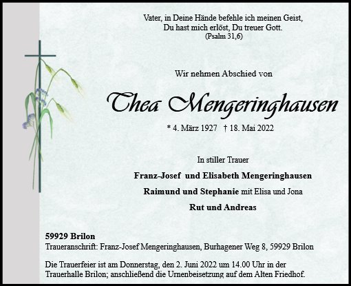 Theresia Mengeringhausen