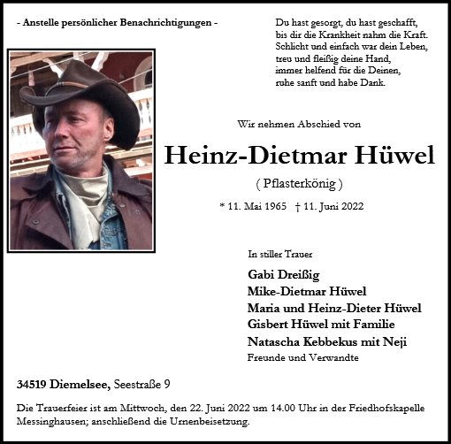 Dietmar Dreißig-Hüwel