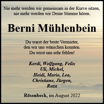 Bernhard Mühlenbein