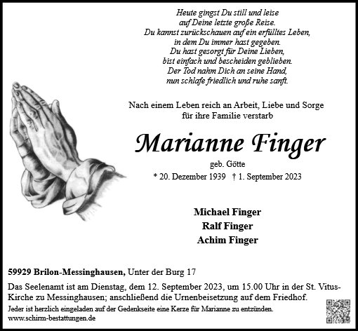 Marianne Finger
