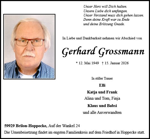 Gerhard Grossmann