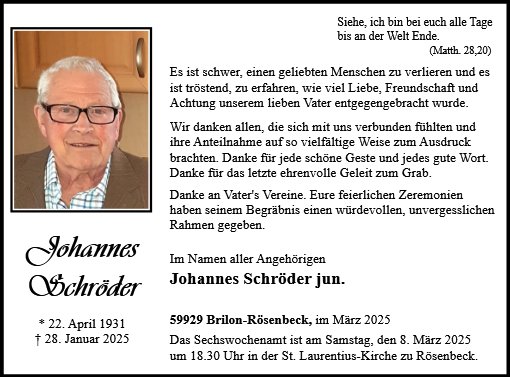 Johannes Schröder