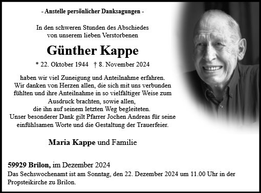 Günther Kappe