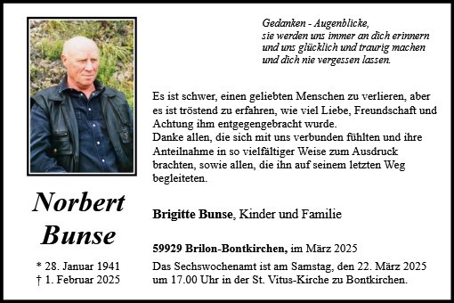 Norbert Bunse