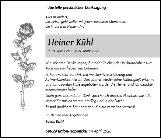 Heiner Kühl