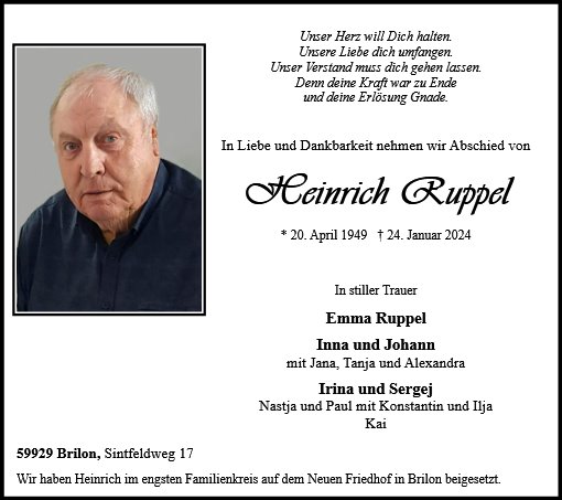 Heinrich Ruppel