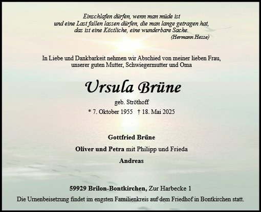 Ursula Brüne