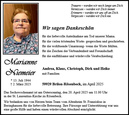 Marianne Niemeier